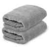 Cotton Made In Japan Instant Water Absorption In 1 Second Slim Bath Towel Set of 2 Not As Big As a Bath So Not Bulky and Easy To Wash A