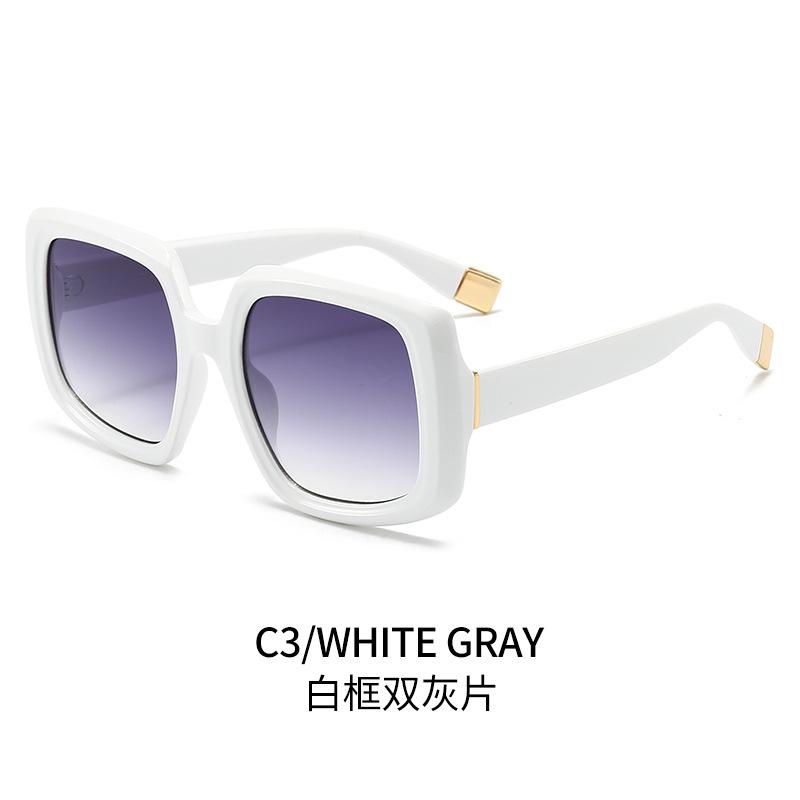 New Stylish Square Sunglasses For Women & Men Trendy Multi-Color Eyewear Chic European & American Fashion  Luxe Shades
