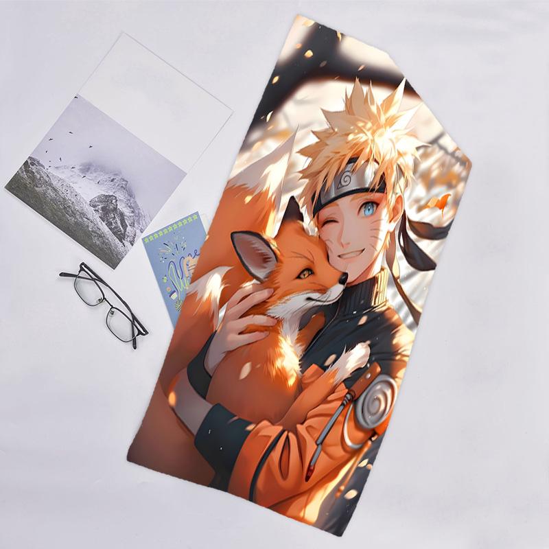 1 шт. Пляжное полотенце NARUTO, Оборудование для пляжа и бассейна на берегу моря, Модный рисунок, Прямоугольное, Необходимые вещи для путешествий