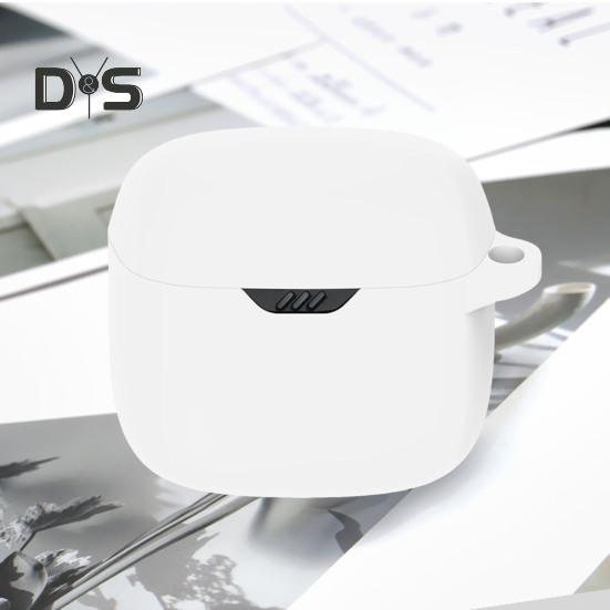 Силиконовый чехол для наушников, защита на 360 градусов, противоударный, устойчивый к царапинам, портативный защитный чехол для JBL TUNE FLEX