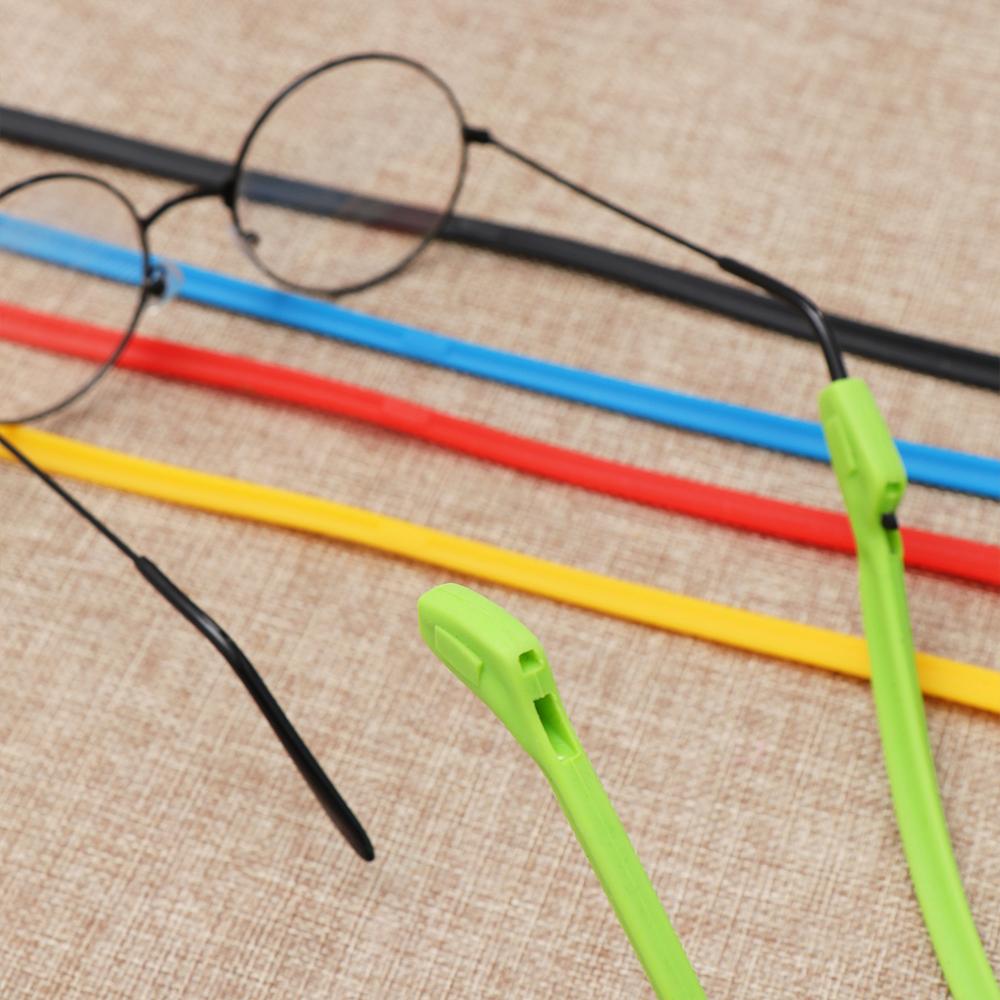 Fashion Candy Color Silicone Glasses Necklace Eye Wear Accessories Glasses Chain Eyeglass Lanyard