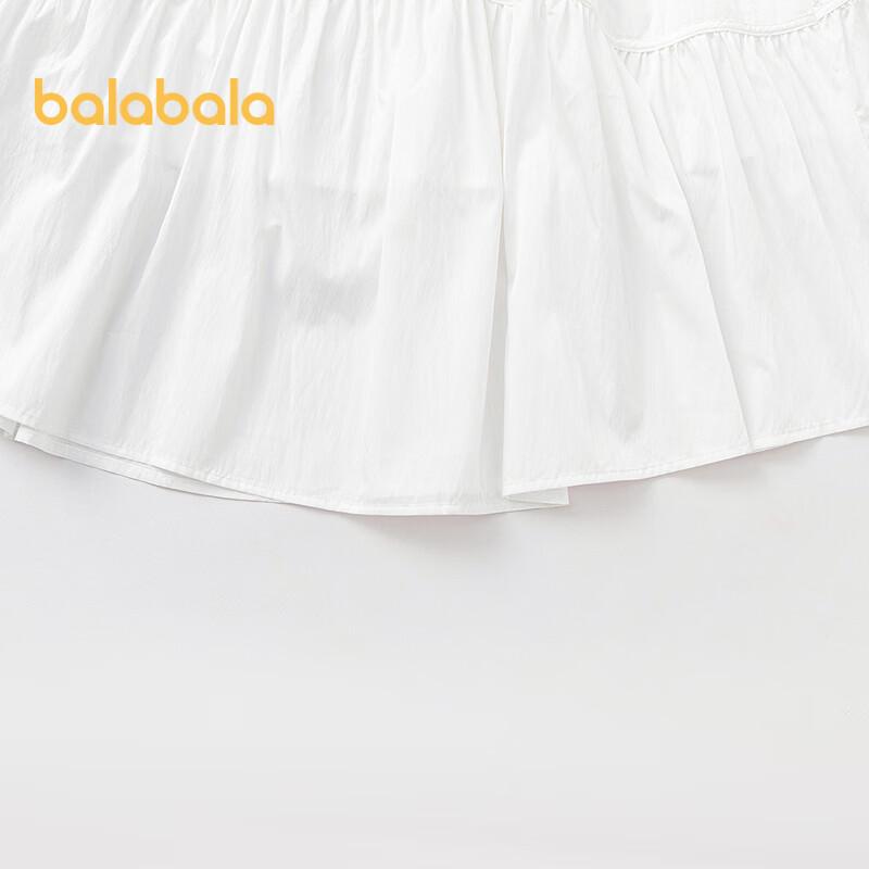 Balabala Girls' Tiered A-Line Skirt