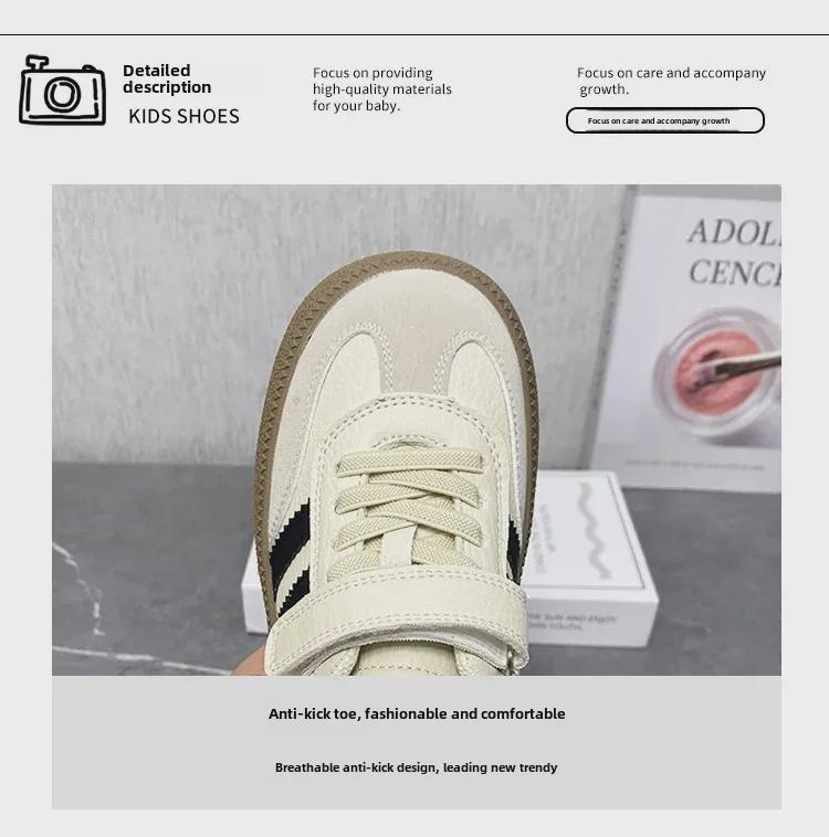 Кроссовки детские на липучках весна/осень 2024 г.: Модные, удобные кроссовки с мягкой подошвой для мальчиков и девочек