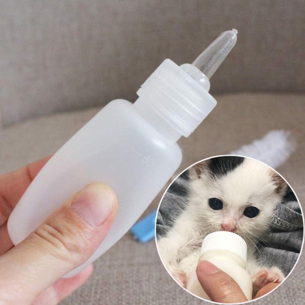 Silicone Cat Feeding Bottle 60ml Dog Feeders Drinking Pet Feeding Bottle