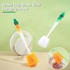 5-в-1 Набор щеток для чистки бутылок с водой Многофункциональная бутылка для напитков Щетка для соломы Очиститель зазоров в губах на 360 градусов Простая очистка Мытье кружки с водой