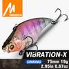 MEREDITH Vibration-X VIB 75мм 19г 2-секционный тонущий тройники Щука Окунь VIB02