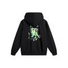 Li Ning X Disney Collaboration Hugging Dragon Series Cartoon Pattern Printed Pullover Long Sleeve Теплая свободная флисовая спортивная толстовка с капюшоном AWDU501-1