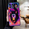 Чехол для телефона Funda для Honor X6 X5b 200 400 Lite 8X Magic5Lite 70 X8 X9a 90 X7 Крутой цветной кот