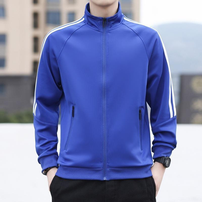 Бейсбольная куртка унисекс с воротником-стойкой 2022 года: Кардиган с тремя перемычками для студентов и повседневной спортивной одежды