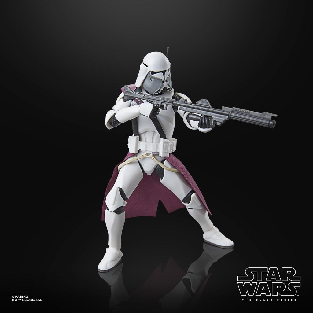 Hasbro Star Wars Black Series Командир клонов Бакара, Звёздные войны Эпизод III: Месть ситхов Коллекционная 15-сантиметровая фигурка G0883 Оригинал