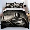Cavalier Knight Templar Crusaders Bedding Set Single Twin Double Queen King Cal King Size Bed Linen Set
