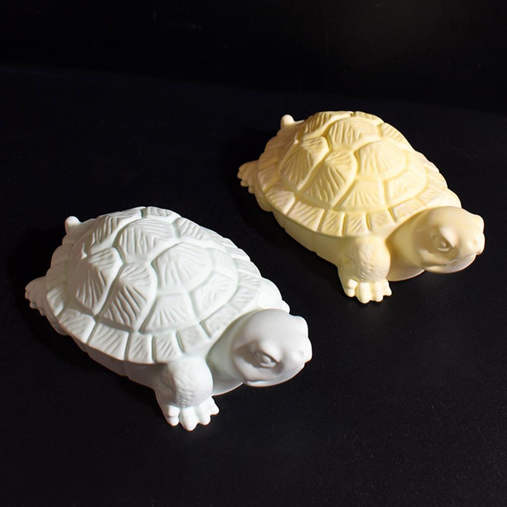 Набор силиконовых форм для милых фигурок черепах, 2 шт. Высококачественный прочный материал. Идеально подходит для поделок и проектов домашнего декора.