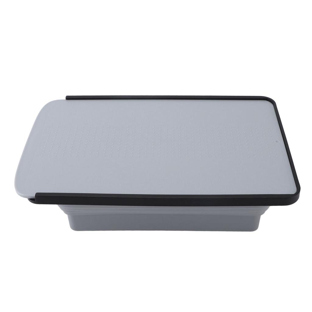 2 In 1 Foldable Cutting Board Dish Tub Multifunction Space Saving Portable Folding Chopping Board Camping Sink for