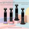 Для DJI Osmo Pocket 4 3 Камеры Силиконовая Основа 360° Вращающаяся Настольная Основа Противоскользящая Фиксированная Удлинитель Аксессуар для Съемки Без Рук