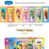 Beilele 7-Color Fun Children's Toothpaste Set