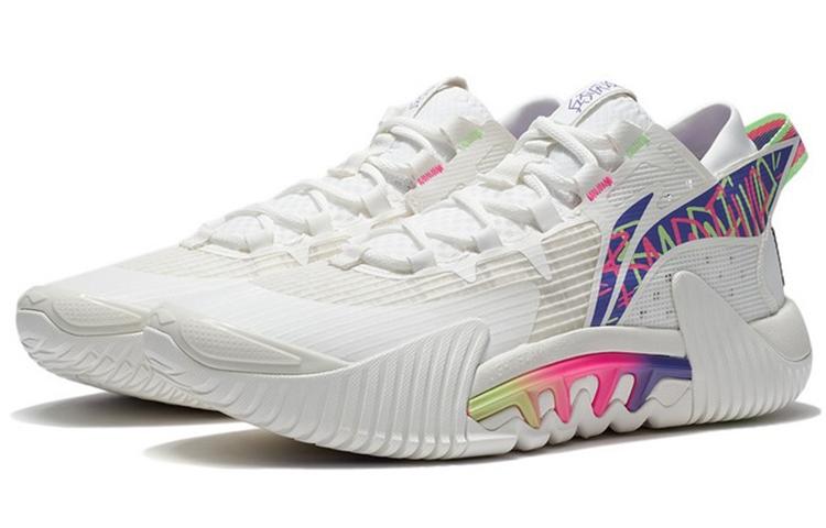 Li Ning Badfive 2 Low The Soldier Does Not Tire Of Deceit. Game Ready Textile, Synthetic Leather, TPU Rebound Low top ABFT029-4