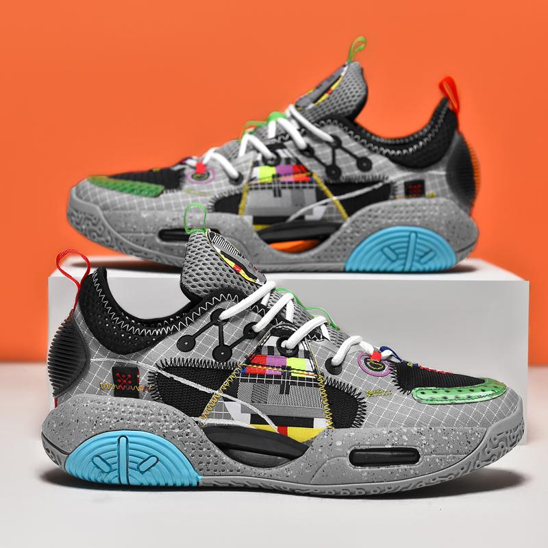 Модные ретро-обувь для баскетбола для мужчин, высококачественные профессиональные спортивные кроссовки для бега, мужские уличные баскетбольные кроссовки для мужчин