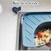 Держатель для кухонной мойки Сливная треугольная полка для хранения мусора Угловая корзина