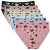 Women Underwear High Waisted Cotton Plus Size Ladies Panties Briefs Knickers 6 PCS/lot