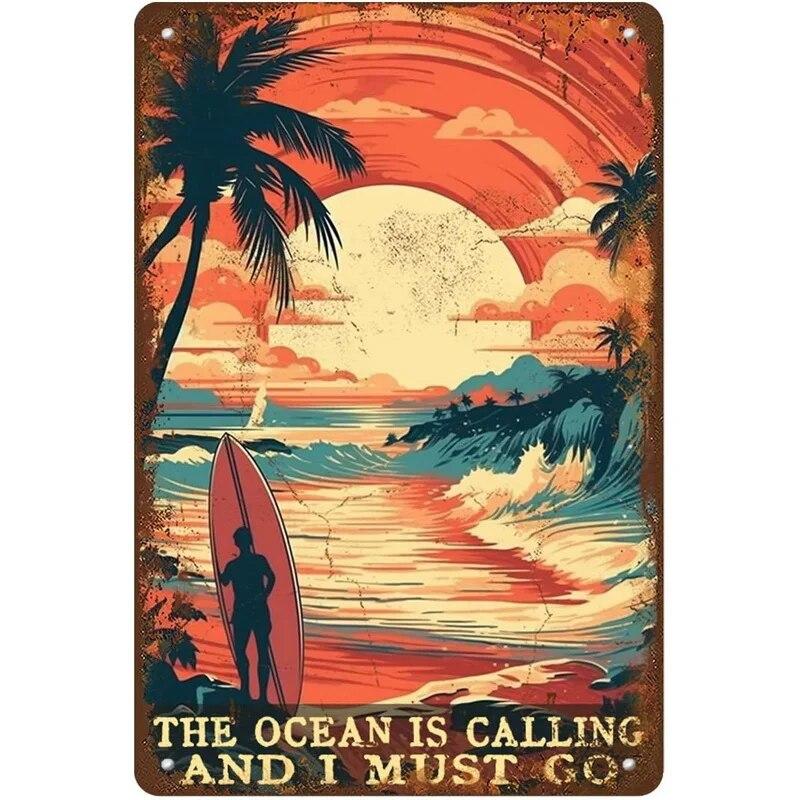 New York Paris Great Wall World Famous Building Metal Tin Signs Posters Plate Wall Decor for Bars Man Cave Cafe Clubs Home