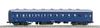 KATO HO Gauge OHA35 Blue Railway Model Passenger Car 1-511
