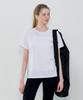 BASIC HOUSE Women'S Cool Breeze Raglan Round Short Sleeve T-Shirt White Lzts3223 (Type B)