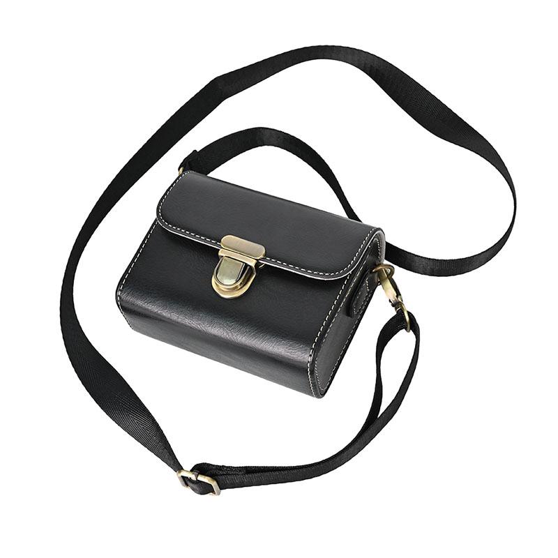 Универсальная сумка-чехол для камеры из ПУ кожи для Canon SX740 SX730 G7X2 G7X3 G9X M100 M200 Sony ZV1 ZV1F ZV1M2 HX90 Ricoh GR GR2 GR3