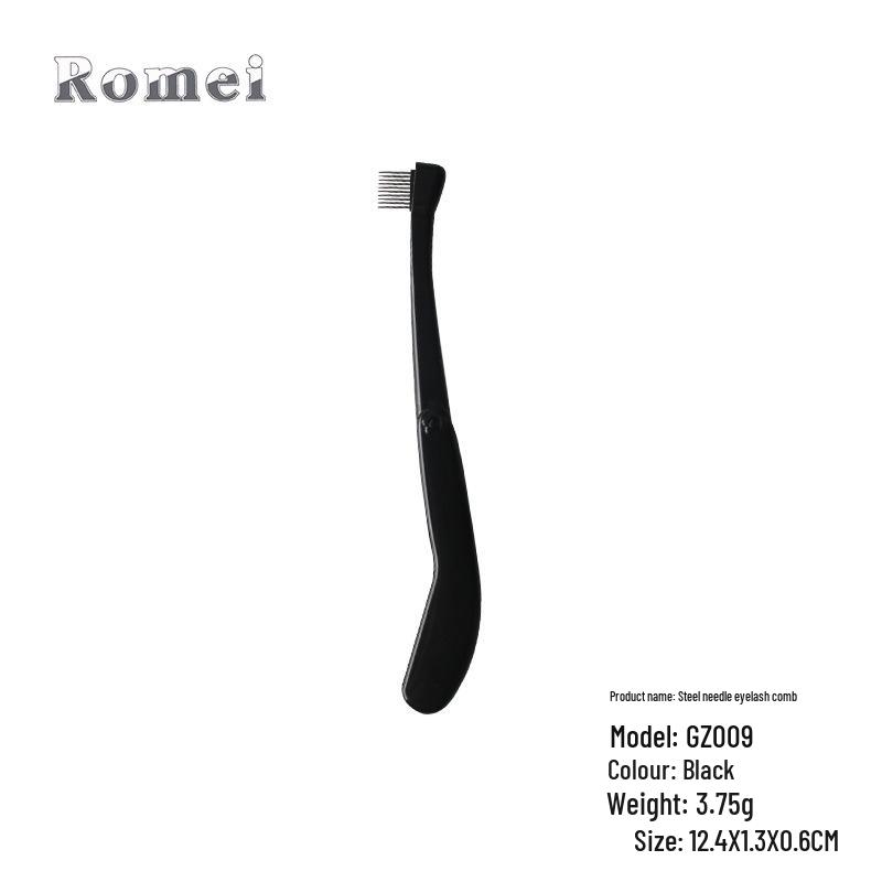 Инструмент-расческа для бровей и ресниц с иглой из нержавеющей стали