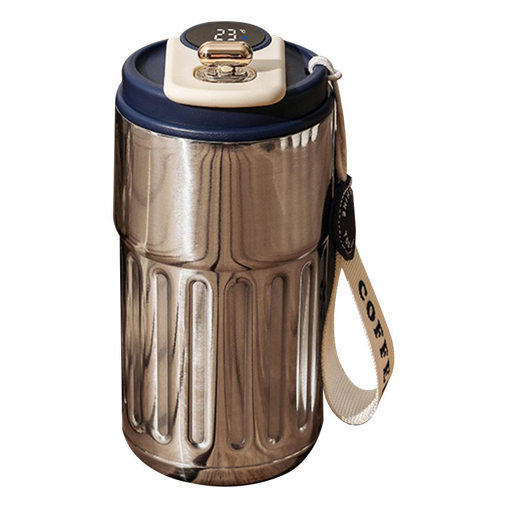 Умный термос, светодиодный дисплей температуры, кофейная чашка, стакан из нержавеющей стали 316, портативные термосы, термосы