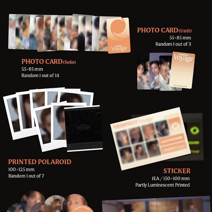 [PRE-ORDER] (3/12) TEMPEST 5th MINI ALBUM [ VOYAGE ] (RANDOM)