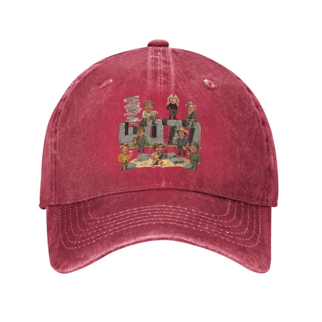 MASH 4077 Baseball Cap Sun Outdoor Sports Hot Sale Washed Trucker Hat Women Men Casual Design Baseball Caps