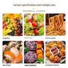 Одноразовый квадратный ланч-бокс из крафт-бумаги HANDUNYOU