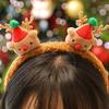 Christmas Party Headband Set, Rudolph Headband, 6 Pieces