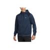 Nike Куртка мужская Therma-Fit Outdoor Casual Sports с капюшоном на молнии, обсидиан FZ1108-451