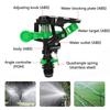 360 Degree Rotating Sprinkler DN15 1/2 Inch Water Sprinkler Automatic Water Sprayer Nozzle Agricultural Garden Irrigation System