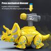 Нажмите Механический Динозавр Машинка Игрушка Толкай Иди Инерционный Привод Тяни Назад Обучающий Детский Мультфильм Динозавр Грузовик Машинка Игрушка Малыш Мальчики Девочки