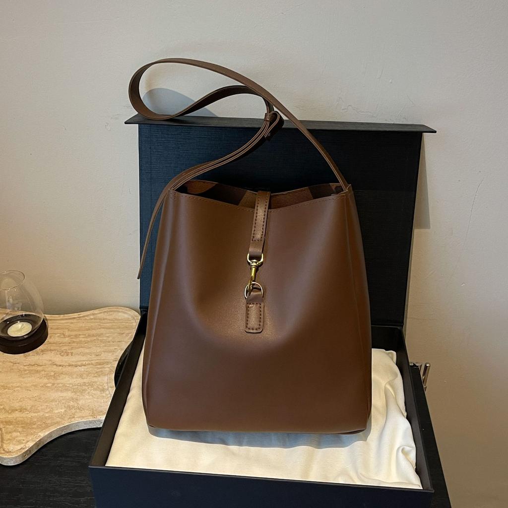 2025 New Hot Sale Women's Bag Poplar Grove Leisure Large Capacity Spring, Summer and Autumn Fashion Commuter Bucket Bag Shoulder Bag