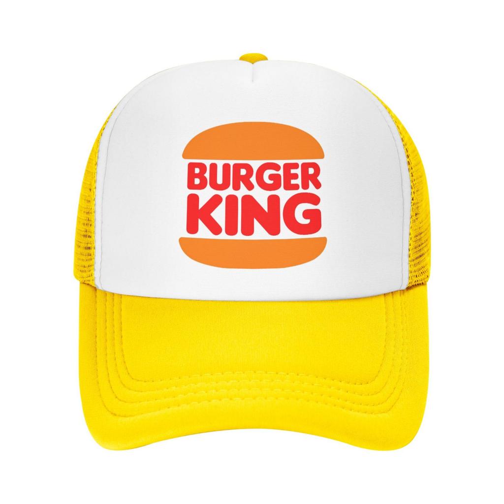 Лето 2024 Новое поступление Бейсболка с принтом Burger King Печать Хлопковые бейсболки Унисекс Кепка Шляпа для гольфа