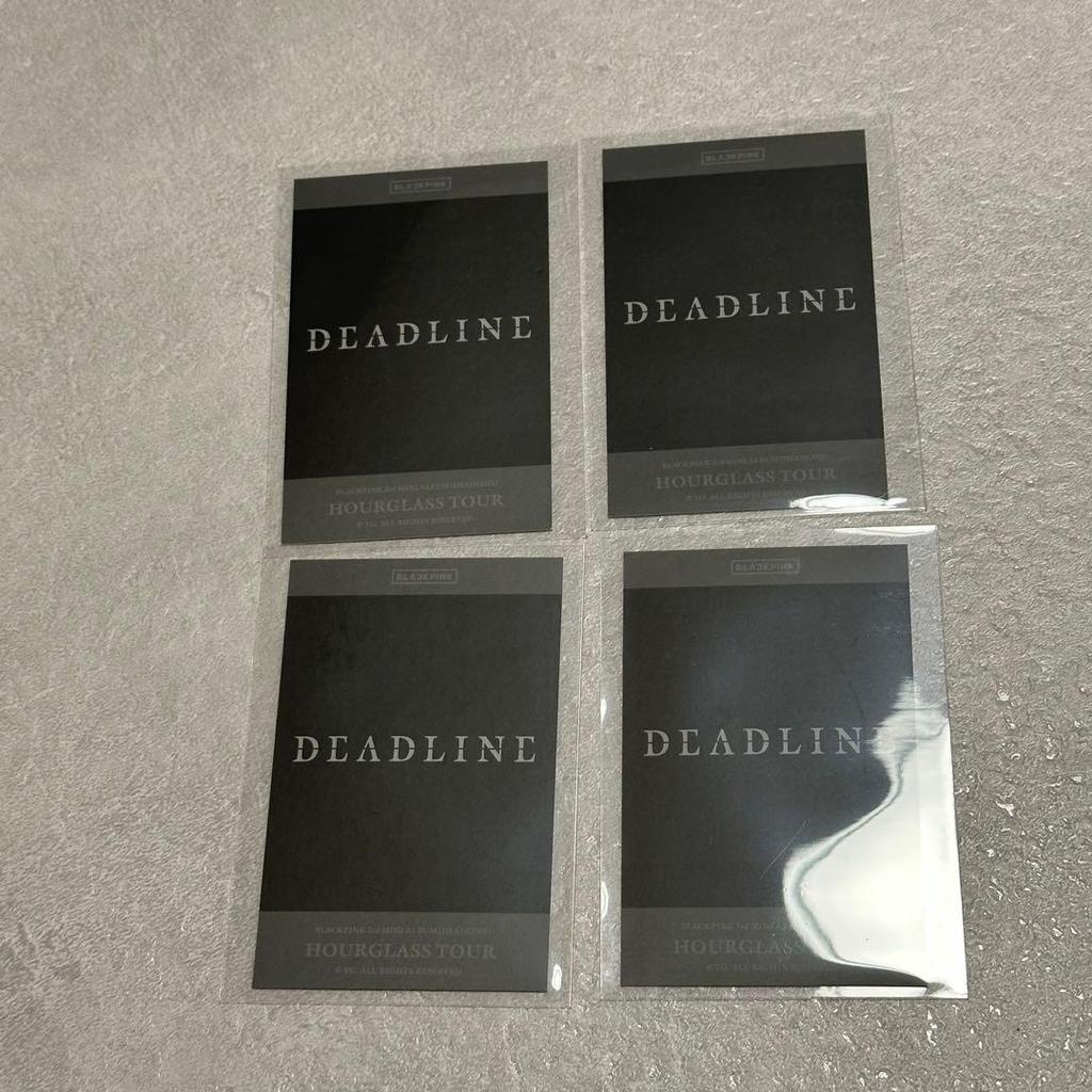 [Б/У] BLACKPINK Джису, Дженни, Лиса, Розэ, Корея Поп-ап Магазин Бонусный Фотокарточка