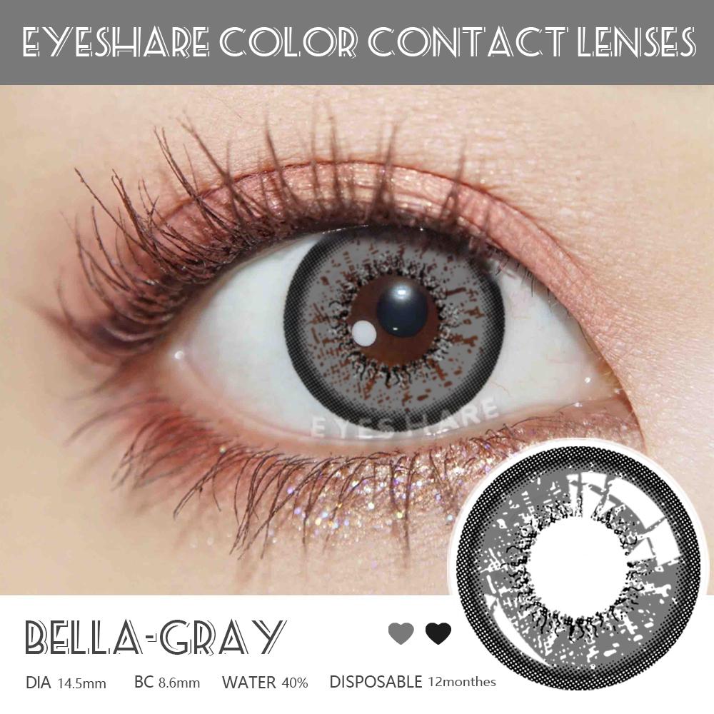 Eyeshare Cosplay Contact Lenses Big Eye Anime Colored Contactlen Blue Lens Red Contact Fashion Soft Color Cosmetic Lenses for Halloween