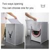 Top Loading/Front Loading Washing Machine Cover for Drum Washing Machine Waterproof Case Dust Cover for Pulsator Washing Machine