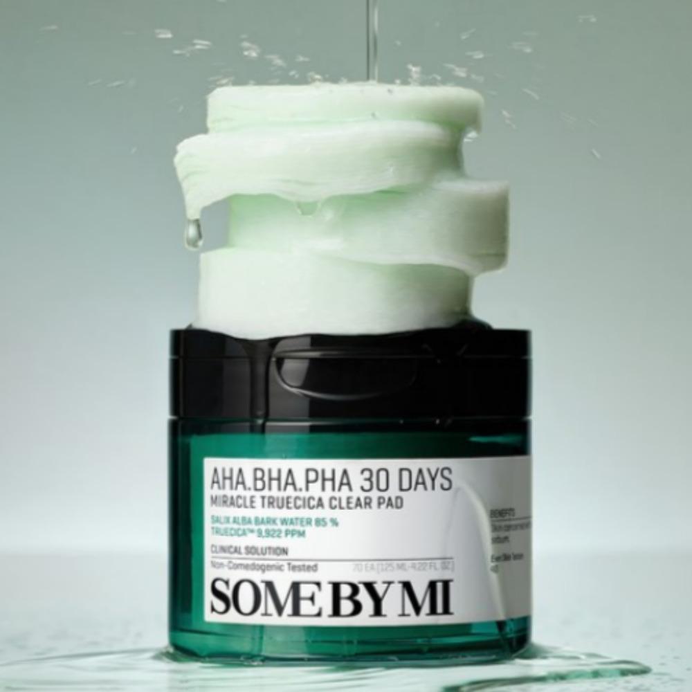SOME BY MI AHA BHA PHA 30 Days Miracle Truecica Clear Pad 70 подушечек