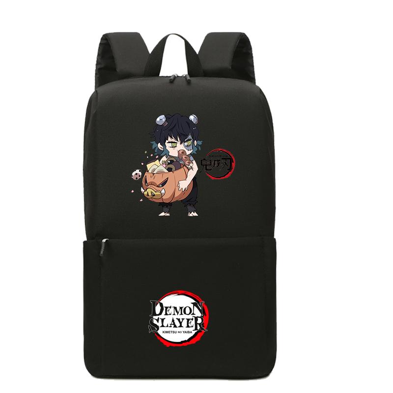 Рюкзак в стиле аниме «Убийца демонов» Nezuko Kawaii, школьная сумка с героями мультфильмов, большая вместимость, манга для путешествий, повседневная сумка для книг для девочек для взрослых