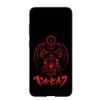 Чехол для телефона Samsung Galaxy S24 S23 iPhone 15 14 Xiaomi Redmi Note 13 12 11 8 10 9 Pro Max X XR S22 S20 FE OPPO A15 Huawei Comics Berserk Guts Cover