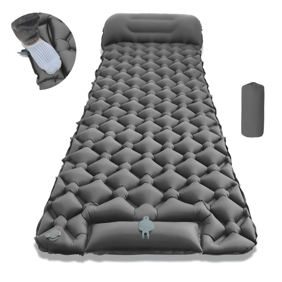 LT-04 Ultra-Light Inflatable Diamond TPU Camping Pad - Portable, Moisture-Proof Tent Sleeping Mat