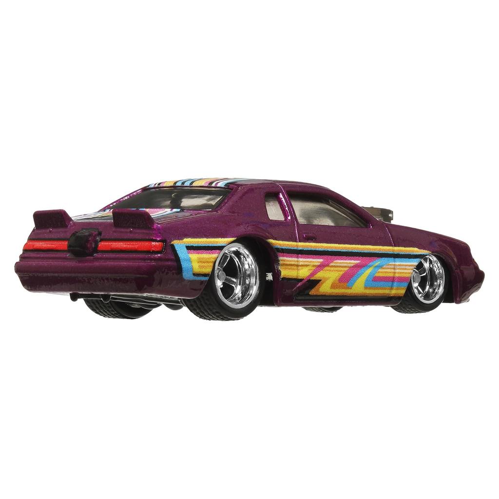 Hot Wheels Boar Bird 86 Ford Thunderbird Мини-машинка HRT72 Игрушечный транспорт Фиолетовый Для детей от 3 лет
