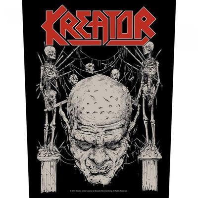 Нашивка «Череп и скелеты» Kreator