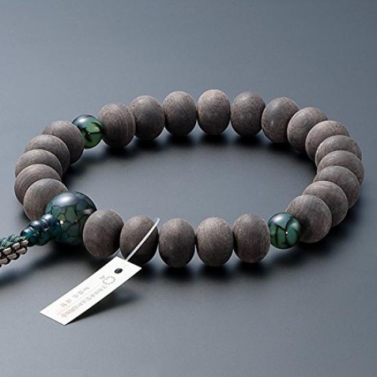 Магазин буддийского алтаря Takita Shoten Четки для молитв Jodo Shinshu, подлинные четки из черного дерева с рисунком мандарина и дракона, 23 нити из чистого шелка, кисточки для молитвы