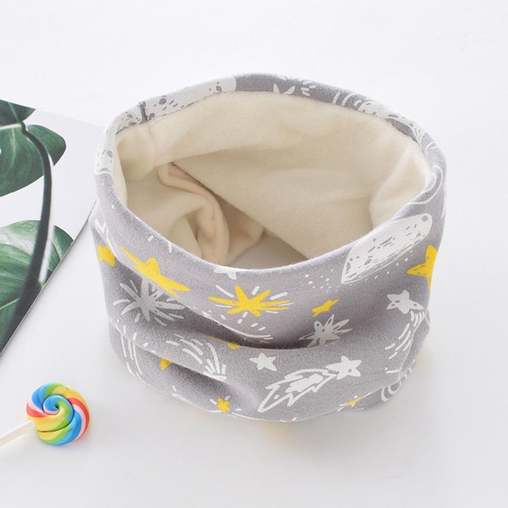 0-16 лет Детский зимний шарф на флисовой подкладке Утолщенный шейный платок для мальчиков и девочек