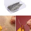 Curved Needle Set Leather Sewing Needle Saddles Needle Upholstery Needle Embroidery Needle Leather Sewing Tool for Craft